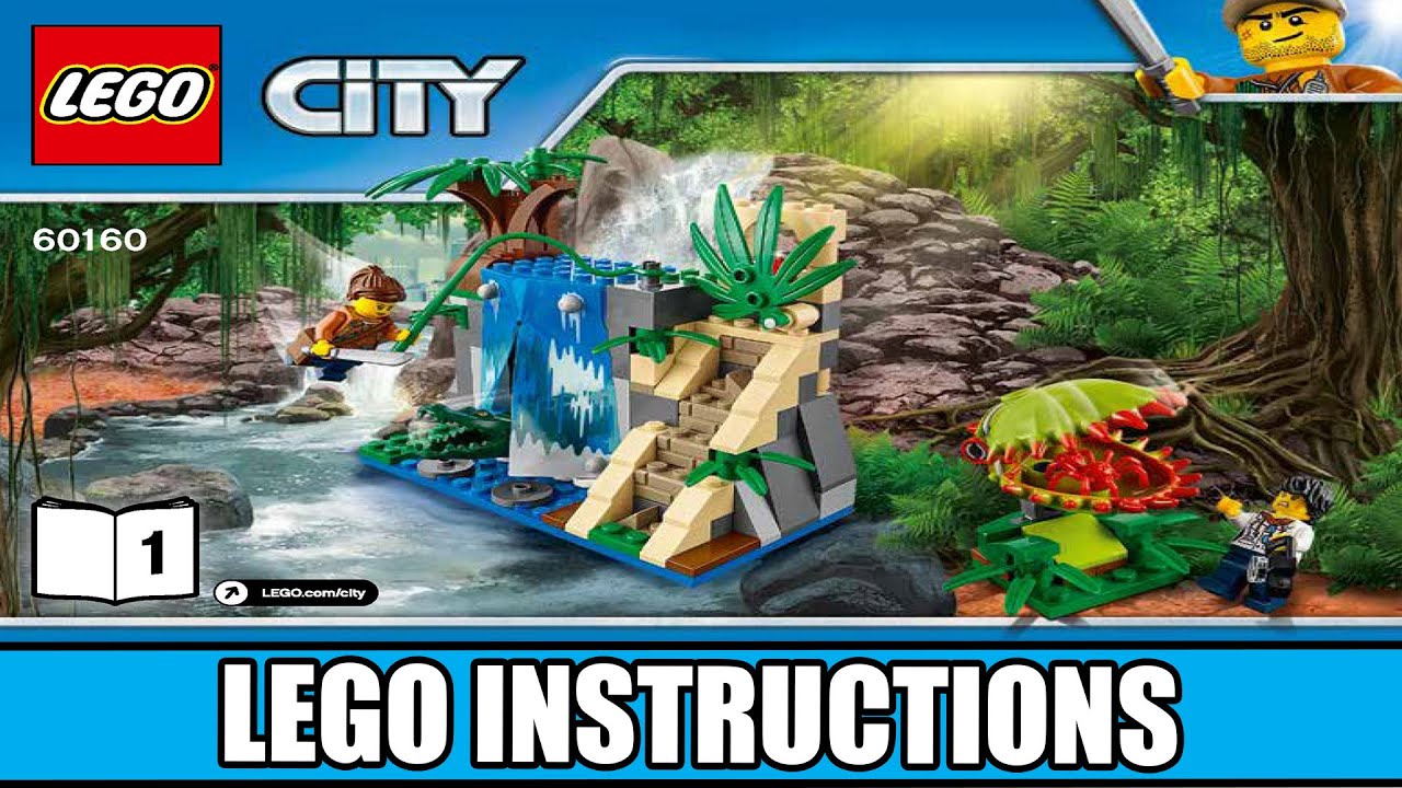 lastbil Tilintetgøre homoseksuel LEGO Instructions | City | 60160 | Jungle Mobile Lab (Book 1) - YouTube