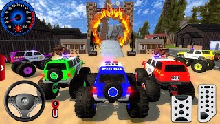 Monster Truck Impossible Off-Road Racing 3D- Extreme Police 🚔 Car Simulator Gameplay #1 screenshot 1