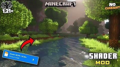Solar Shader Minecraft Pe 1.21+ | Shader MCPE 1.21+ No Clickbait | DRIFT GAMER