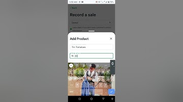 HOW TO RECORD SALES USING THE BUMPA APP