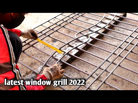 latest window grill design | making a metal grill