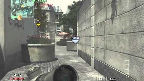 Throwing knife across resistance twice