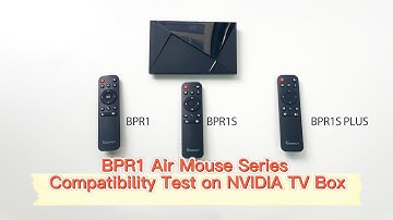 BPR1 Air Mouse Remote Control Compatibility Test on NVIDIA Shield Pro TV Box