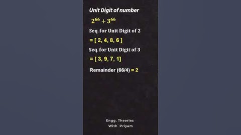 Unit digit of addition-2  #quanttricks #aptitude