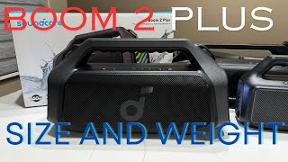 Soundcore BOOM 2 PLUS Unboxing, Size, Weight and Lights