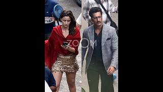 Alia Bhatt &amp; Vicky Kaushal's Latest Pics from Love &amp; War Sets ❤️📸 #bollywood #shortsfeed #shorts