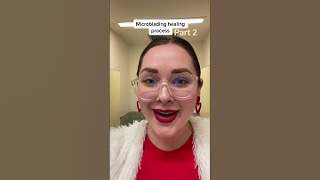 Microblading eyebrows healing process part 2 #microbladingeyebrows #microblading #makeup