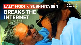 Sushmita Sen's Response After Lalit Modi Calls Her "Better Half" | NDTV Beeps