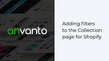Adding filters to the Collection page for Shopify