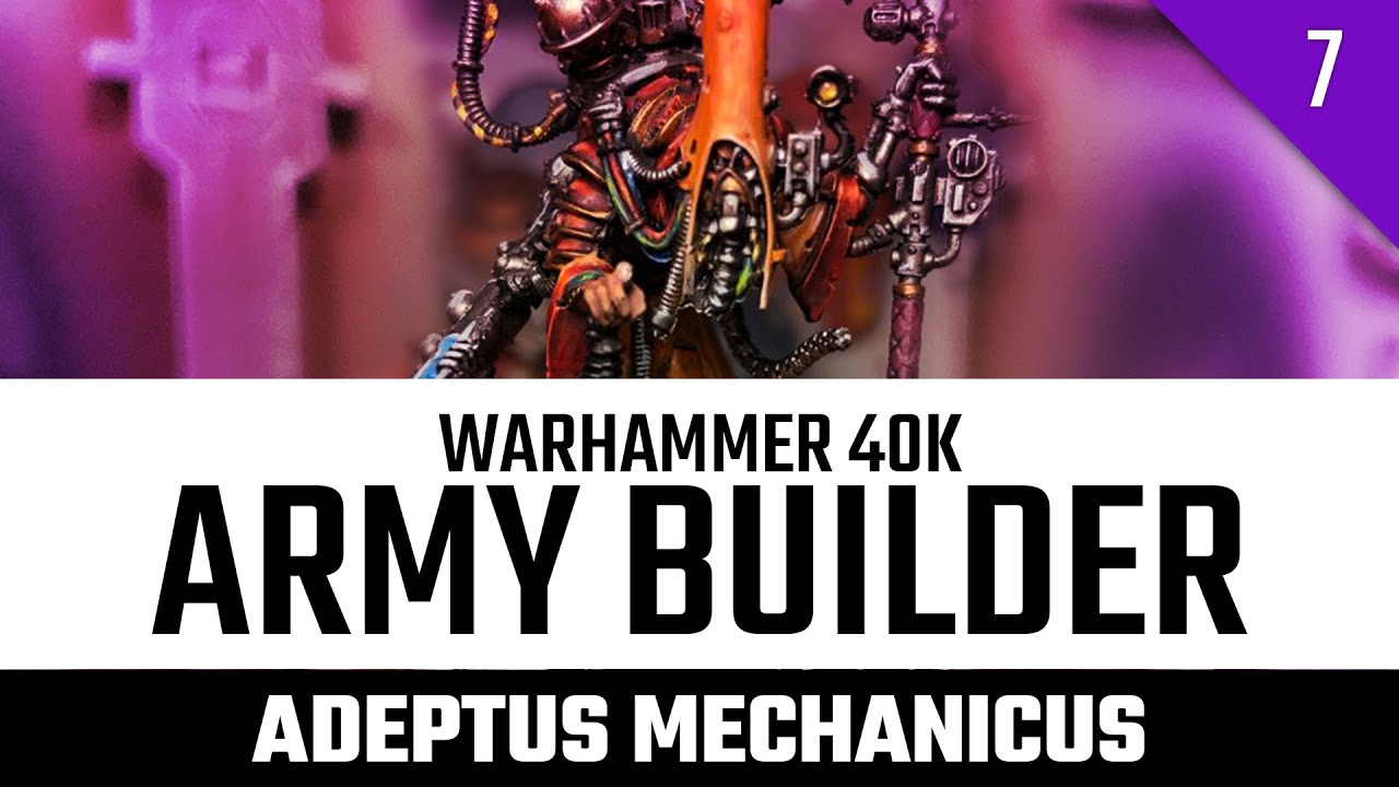 Admech Competitive Army Builder Warhammer 40,000 YouTube
