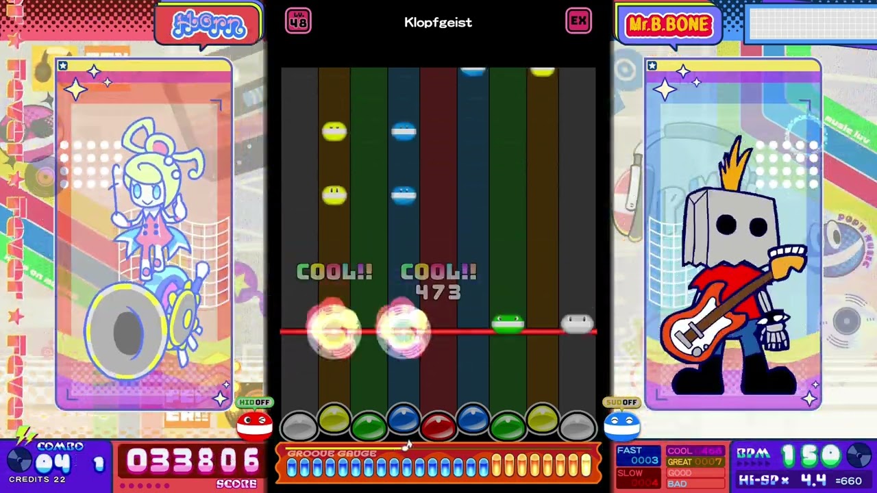 ミュージック ecchan Klopfgeist (EX48) [ポップン] - YouTube