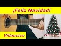 Como tocar Feliz Navidad en Guitarra  villancico