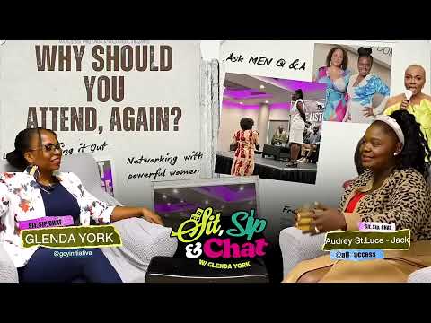 Sit, Sip & Chat S5E8: Audrey StLuce Jack