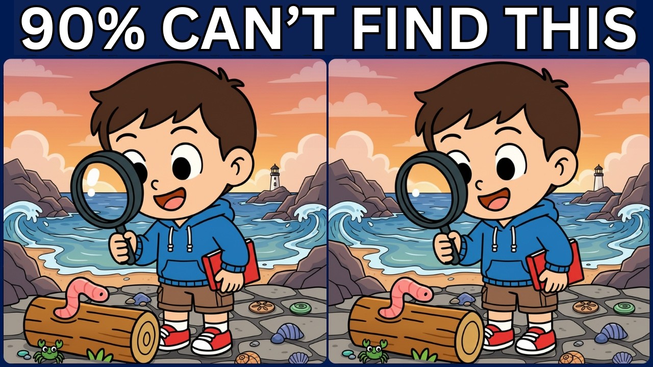 [Spot the Difference Brain Training] If you solve this puzzle, you are a genius!