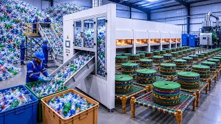 Inside The Mega Plastic Recycling Factory | Plastic Bottle To Charpai Full Manufacturing Process