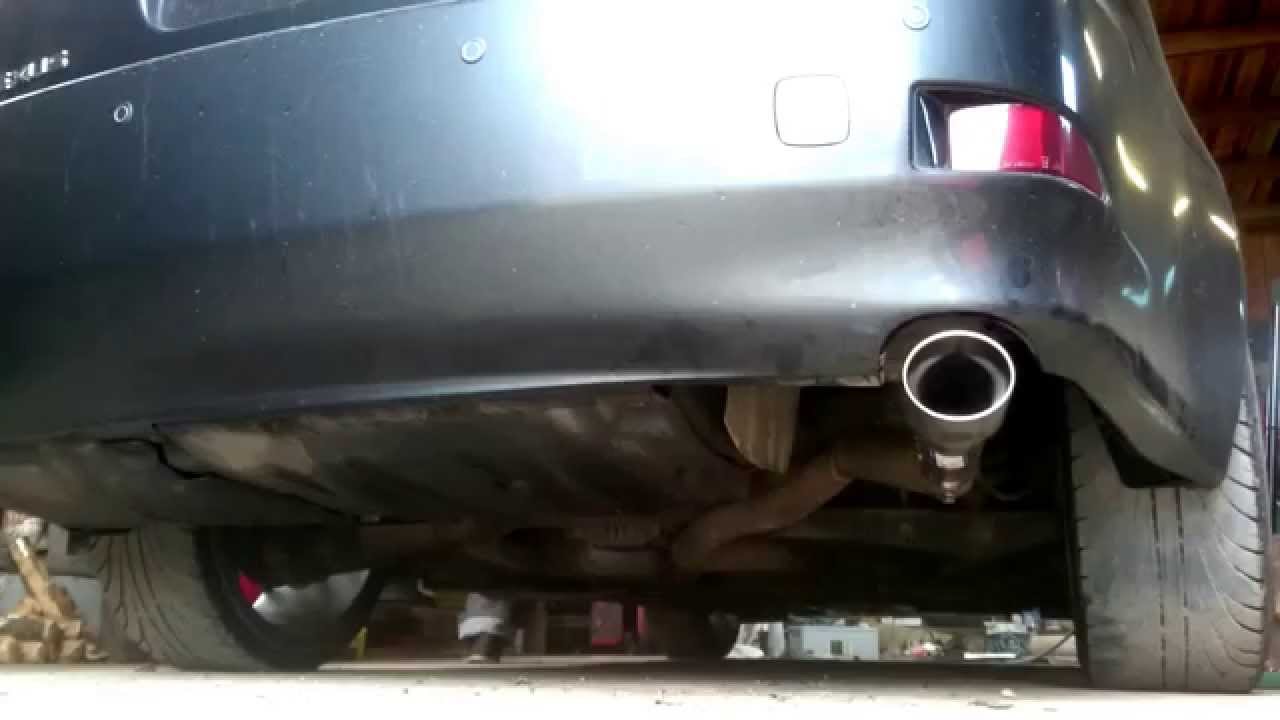 Lexus is220d exhaust YouTube