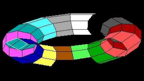 TORUS.BAS (CGA compatible EGA)