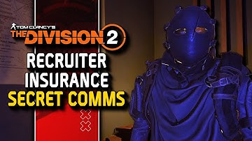 The Division 2: All Recruiter Insurance Comms Puzzles & Solutions
