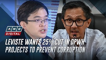 Leviste says Dizon backed cuts in DPWH project costs | ANC