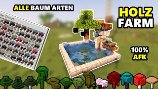 Beste Baum-/Holzfarm für Minecraft 26.1.2 | 15.000 Items pro Stunde | @ianxofour