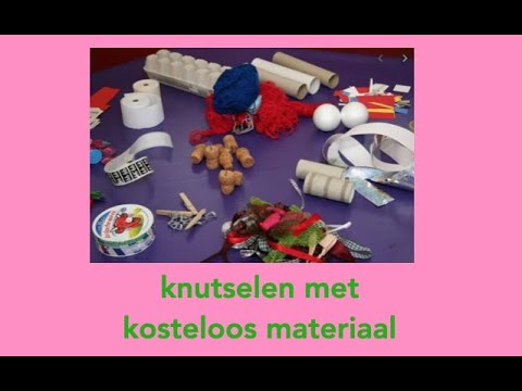 Super Knutselen met kosteloos materiaal - YouTube QV-07