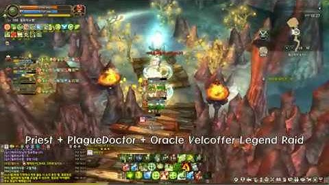 TOS - Re:Build / PlagueDoctor + Oracle + Priest / Velcoffer Legend Raid (Eng Sub)