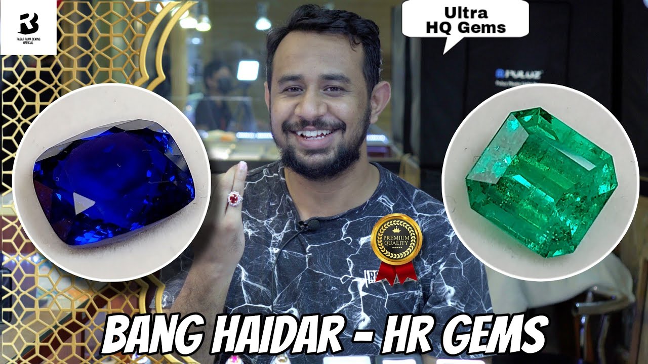 Tanzanite & Emerald Monster ❗Batu Langka Bikin Kolektor Susah Tidur Pules  ( Bang Haidar - HR Gems )
