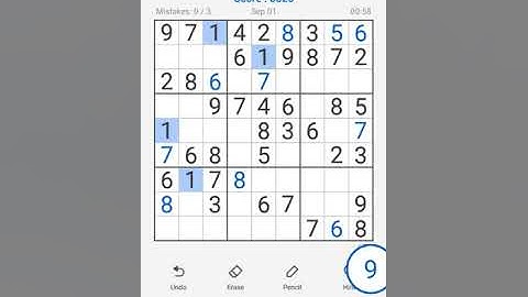 Sudoku Free Classic Puzzles Mobile | Daily Challenge September 1, 2022