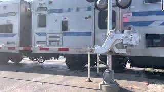 LIRR Train #2798 512/502 “The Cannonball” Passing By the Mastic Railroad Crossing!