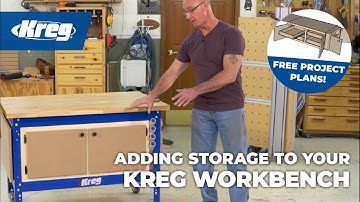 Adding Storage To Your Kreg Workbench