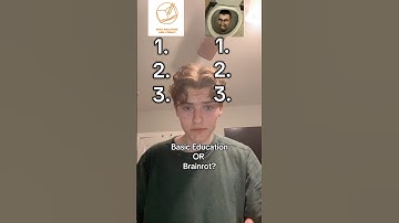 Basic Education OR Brainrot? #memes #funny #quiz #funnymemes #trivia