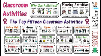 Classroom Activities for Teaching
