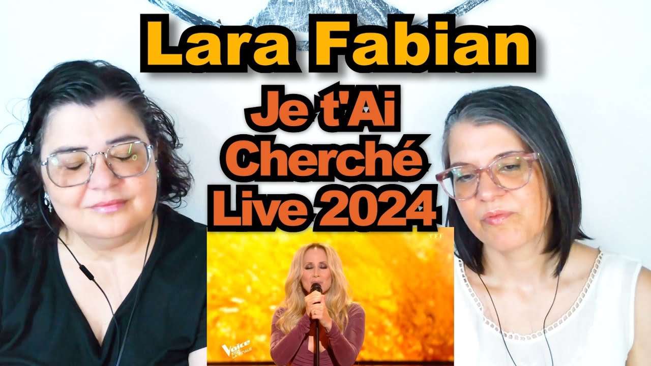 TEACHERS REACT | LARA FABIAN - 'Je t'ai cherché' (Live at The Voice Kids, France, 2024)