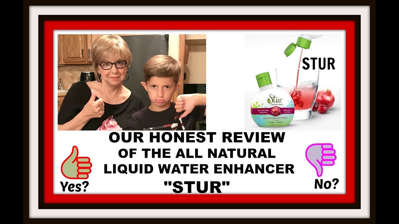 Our Honest Review On The STUR Natural Water Enhancer Drops. Make