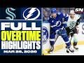 Seattle Kraken at Tampa Bay Lightning | FULL Overtime Highlights - March 26, 2026