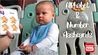 Circle Time (Alphabet & Number Flashcards) | 12months Old by PlayLittleMisters 559 views 2 years ago 3 minutes, 45 seconds