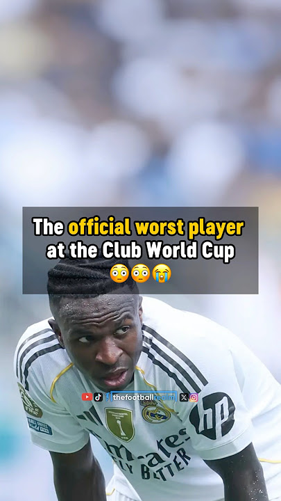  WORST player of the Club World Cup 😳