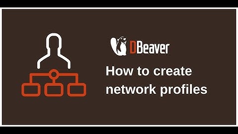 How to create network profiles