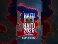 🇭aiti in 2026: You Won't Believe These Numbers! 🌏 #GeoFlash #Haiti #Shorts #Trending