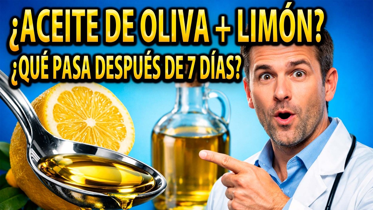 ¿Aceite de Oliva + Limón por 7 Días? Lo Que Realmente Sucede (Explicado con Ciencia)