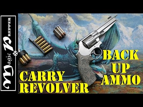 Revolver Back Up Ammo Carry Options : Prepper EDC Reload