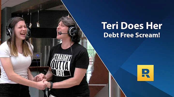 Teri Does Her Debt Free Scream!