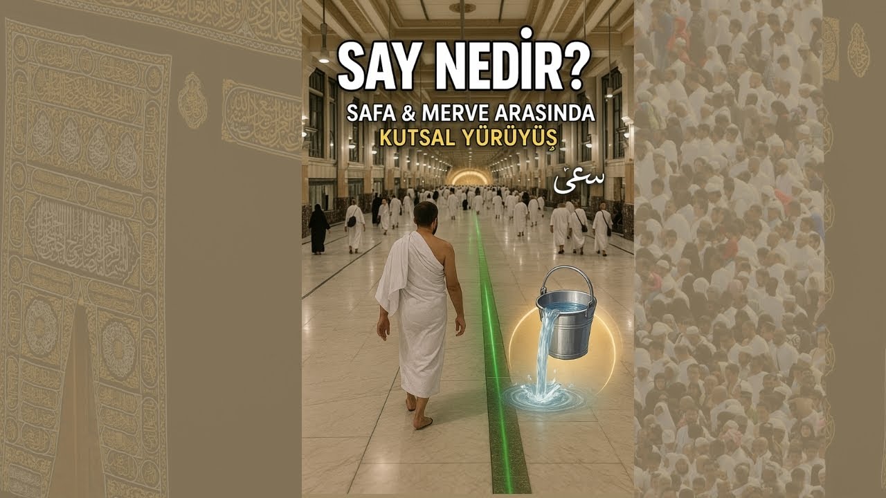 🎥 Safa ve Merve Arasında SAY Nasıl Yapılır? | Hac ve Umre Rehberi 🕋✨ #Hac #Umre #Sayibadeti