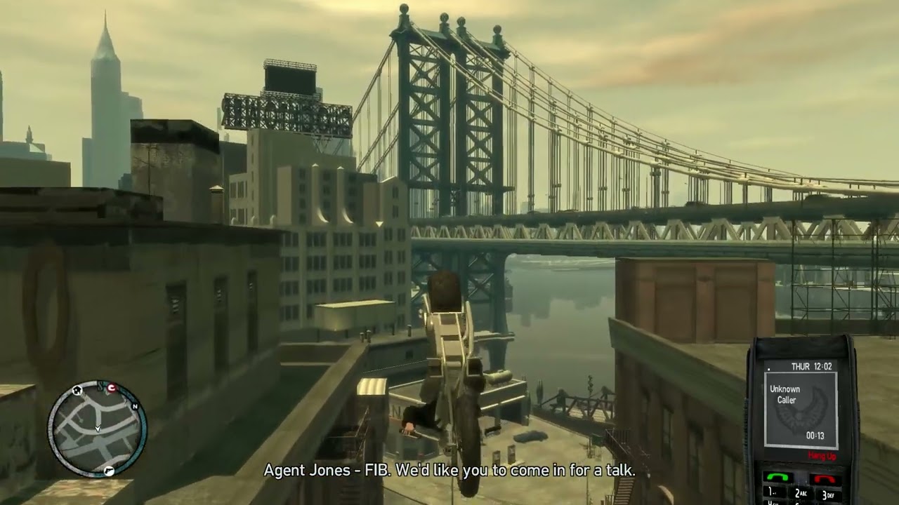 Johnny's bike skills are insane (GTAIV The Lost and the Damned)