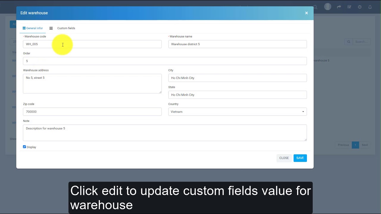 Perfex CRM Modules - Inventory Management - Warehouses management Null