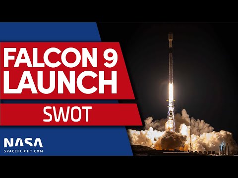 SpaceX Falcon 9 Launches SWOT for NASA