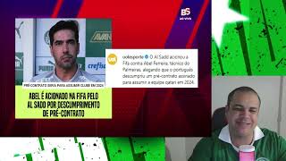 ABEL FERREIRA DO PALMEIRAS E ACIONADO NA FIFA PELO CLUBE DO CATAR