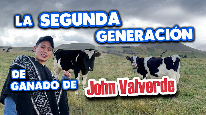 @JohnValverde presenta a la  nueva generación de su ganado