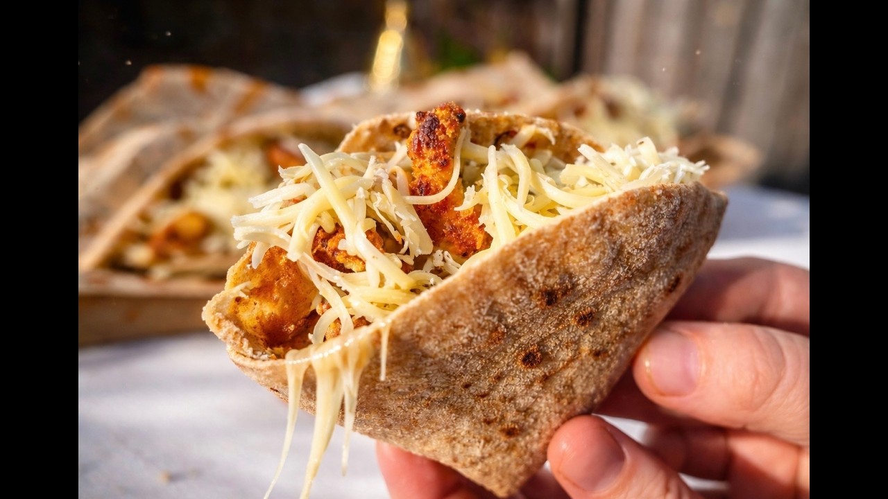 بطبوط بالقمح الكامل ناجح 100% 🌾 حشوة جديدة وساهلة | مملحات رمضان 2026