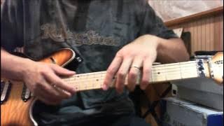 Loudness - Ashes in the sky - tapping intro guitar lesson